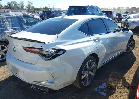 2021 Acura Tlx Advance Package from USA, damaged, VIN 19UUB5F67MA009137